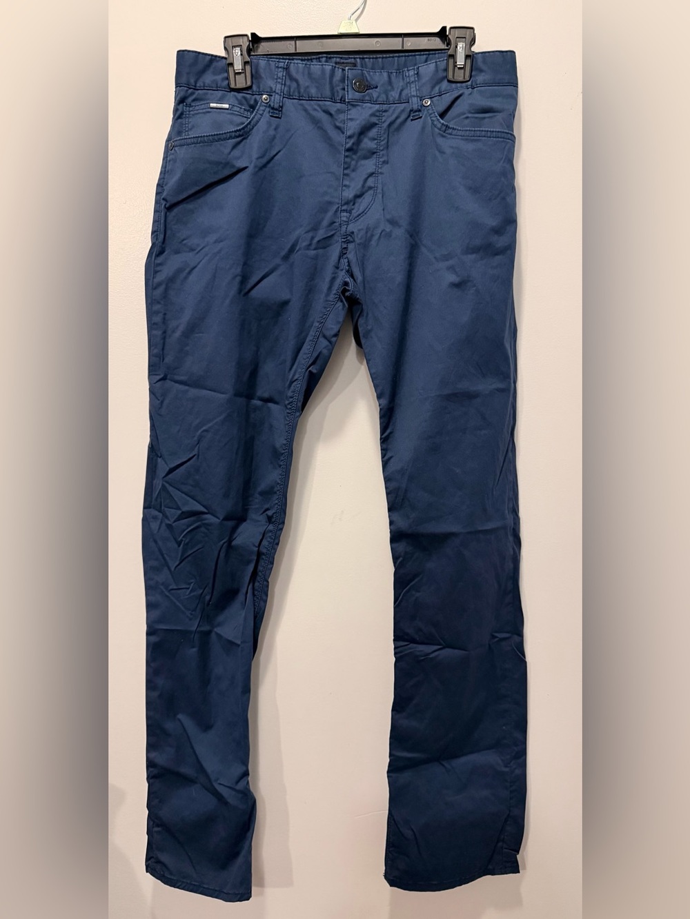 Boss Men's Navy Chinos